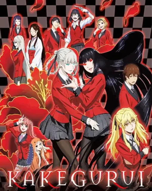 Kakegurui Poster Diamond Painting