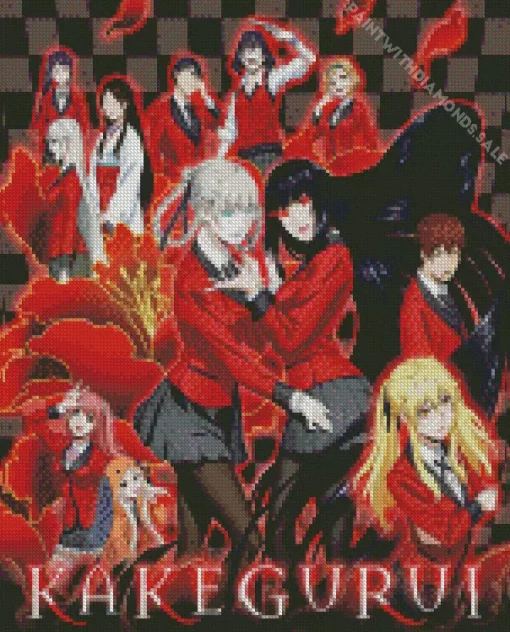 Kakegurui Poster Diamond Painting