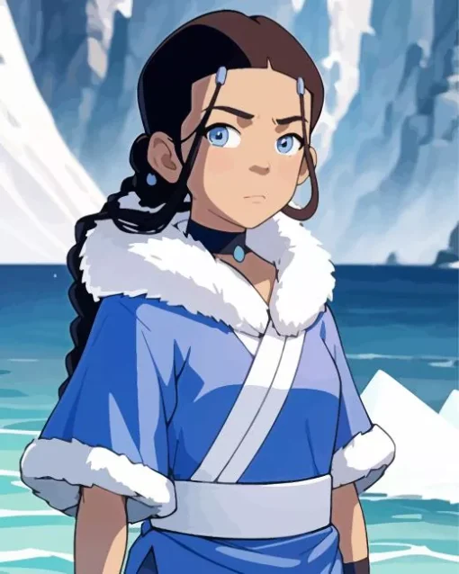 Katara The Legend Of Korra Diamond Painting