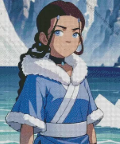 Katara The Legend Of Korra Diamond Painting