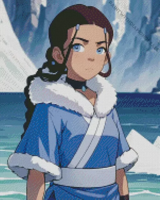 Katara The Legend Of Korra Diamond Painting