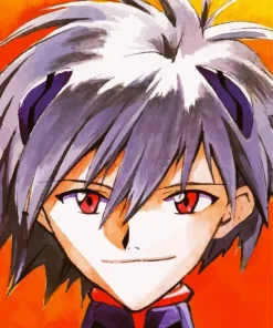 Kaworu Nagisa Character Diamond Painting