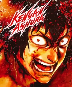 Kengan Ashura Anime Poster Diamond Painting