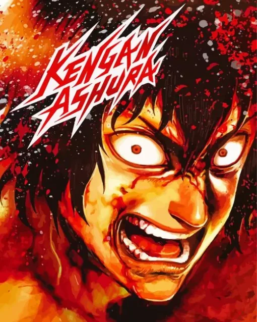 Kengan Ashura Anime Poster Diamond Painting