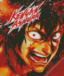 Kengan Ashura Anime Poster Diamond Painting