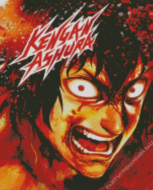 Kengan Ashura Anime Poster Diamond Painting