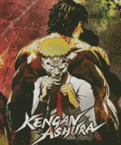 Kengan Ashura Anime Series Diamond Painting