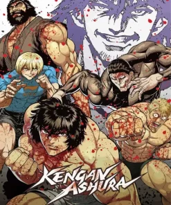 Kengan Ashura Characters Poster Diamond Painting