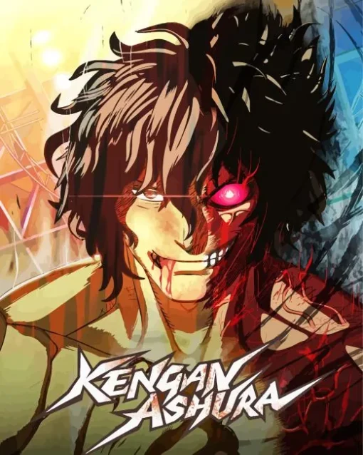 Kengan Ashura Poster Diamond Painting