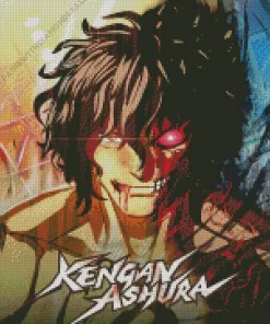 Kengan Ashura Poster Diamond Painting