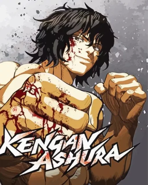 Kengan Ashura Art Diamond Painting