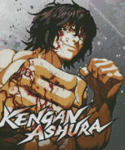 Kengan Ashura Art Diamond Painting