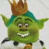 King Gristle Trolls Holiday Diamond Painting