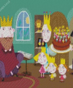 King Thistle Ben & Hollys Little Kingdom Character Diamond Painting