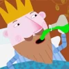 King Thistle Cartoon Character Diamond Painting