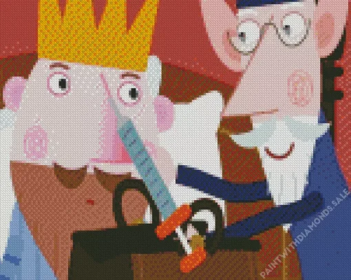 King Thistle in Ben & Hollys Little Kingdom Diamond Painting