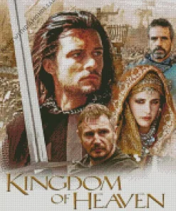 Kingdom Of Heaven Characters Poster Diamond Painting