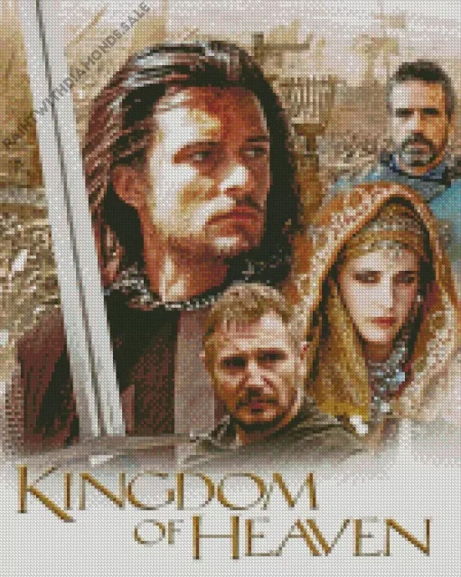 Kingdom Of Heaven Characters Poster Diamond Painting