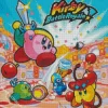 Kirby Battle Royale Game Diamond With Numbers