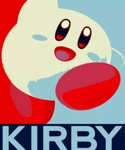 Kirby Illustration Poster Diamond Paints