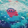 Kirby Underwater Diamond With Numbers