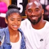 Kobe Bryant And His Daughter Diamond Painting