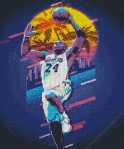 Kobe Bryant Art Diamond Painting