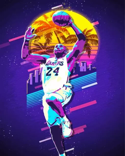 Kobe Bryant Art Diamond Painting