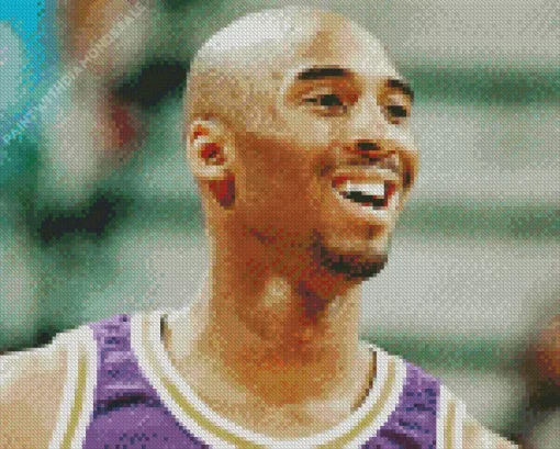 Kobe Bryant Smiling Diamond Painting