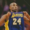 Kobe Bryant With Lakers Diamond Painting