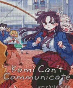 Komi Cant Communicate Anime Poster Diamond Painting