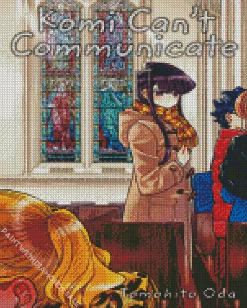 Komi Cant Communicate Anime Series Diamond Painting