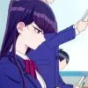 Komi Cant Communicate Character Diamond Painting