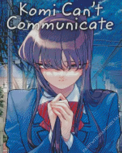 Komi Cant Communicate Poster Diamond Painting