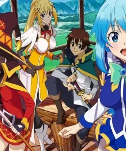 KonoSuba Anime Diamond Painting