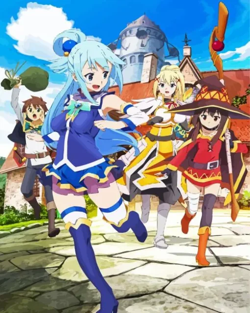 KonoSuba Anime Series Diamond Painting