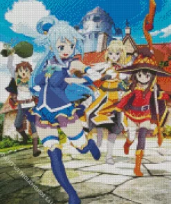 KonoSuba Anime Series Diamond Painting