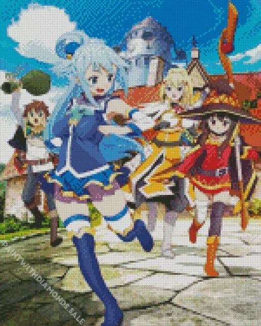 KonoSuba Anime Series Diamond Painting