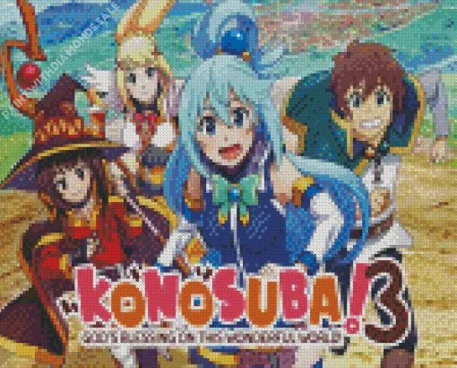 KonoSuba Diamond Painting