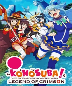 KonoSuba Poster Diamond Painting