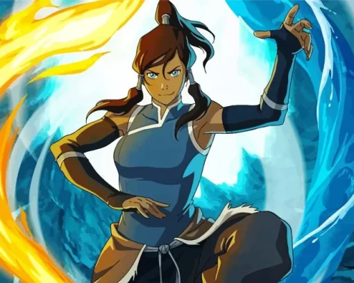 Korra Character Diamond Painting