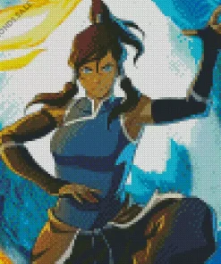 Korra Character Diamond Painting