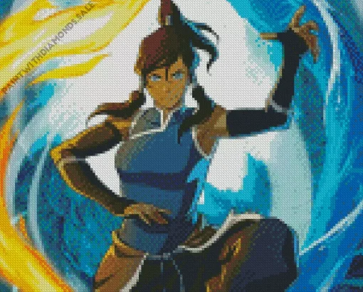 Korra Character Diamond Painting