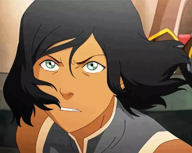 Korra in The legend of korra Diamond Dotz Korra In The Legend Of Korra Diamond Painting