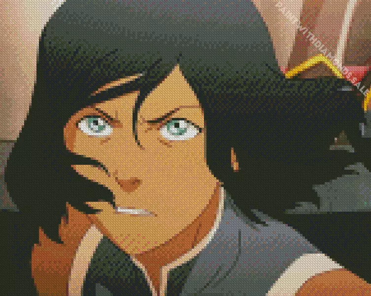 Korra in The legend of korra Diamond Paints Korra In The Legend Of Korra Diamond Painting