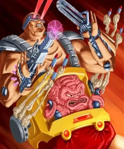 Krang ninja turtles Diamond Paints