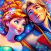 Kristoff And Anna Diamond Painting