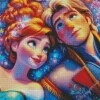 Kristoff And Anna Diamond Painting