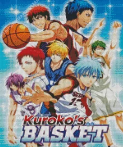 Kurokos Basketball Poster Diamond Painting