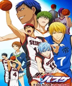 Kurokos Basketball Anime Poster Diamond Painting